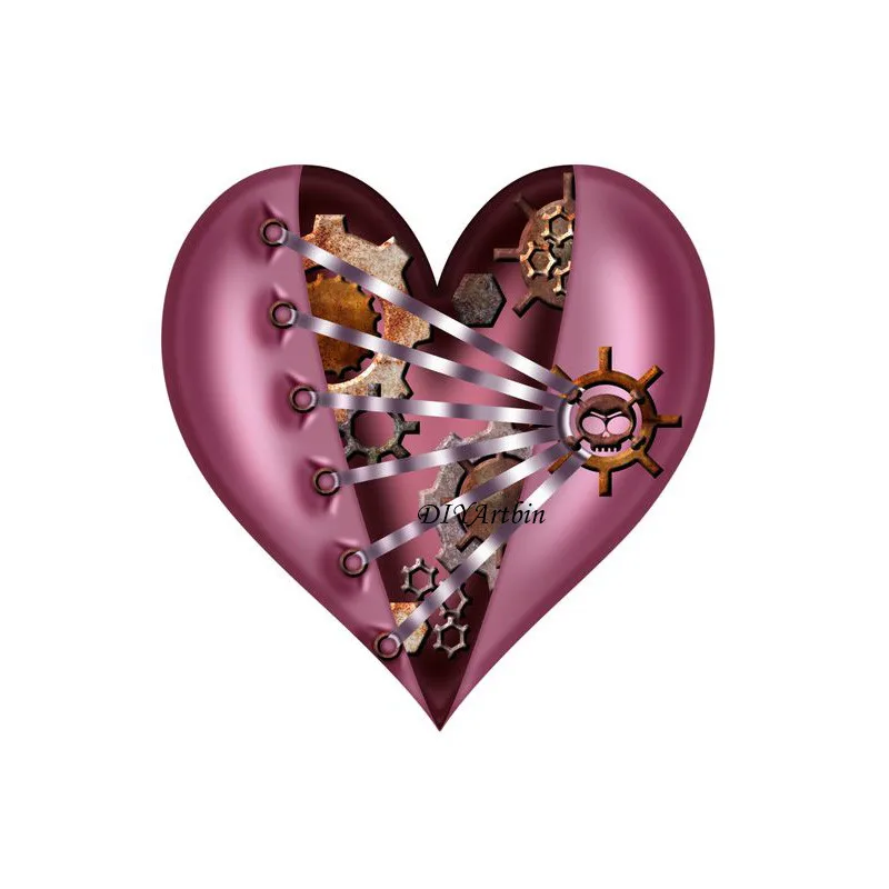 День Святого Валентина стимпанк сердце новый дизайн 2020 металлические Вырубные