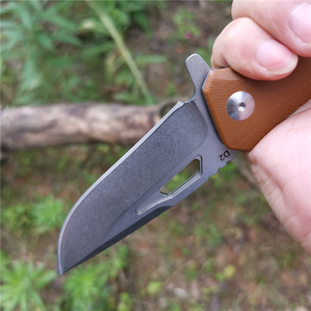 Тактический нож D2 Blade G10 карманные складные ножи EDC инструмент хорошо подходит для