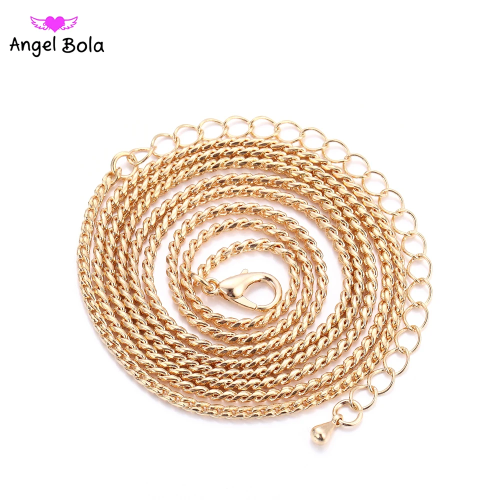 

10Pcs Wholesale 80cm New Twisted link Chain P008