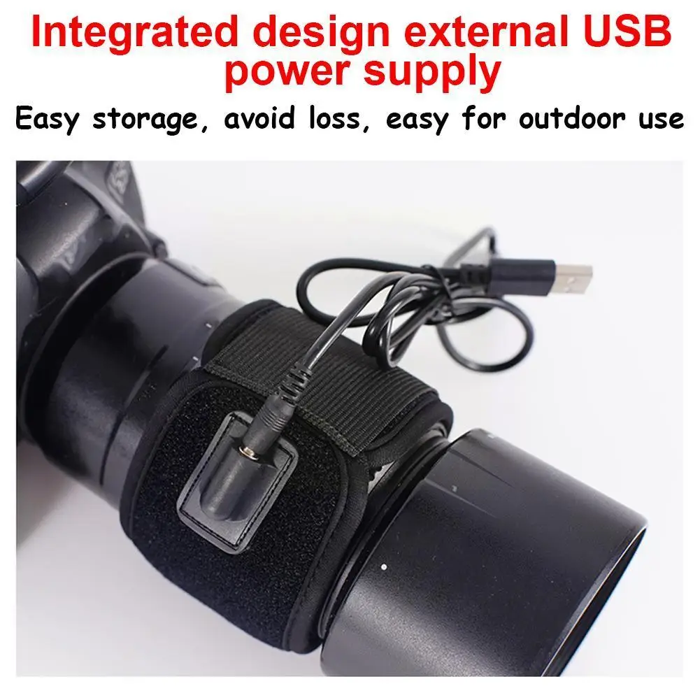 Подогреватель для линз Usb-подогреватель удаления росы подогреватель Fujifilm