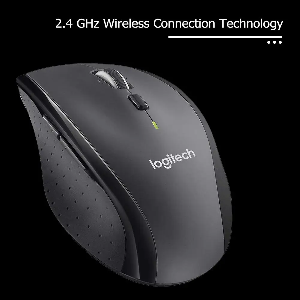 

Logitech M705 Wireless Mouse 3 Year Battery Life USB Receiver Mice Grey