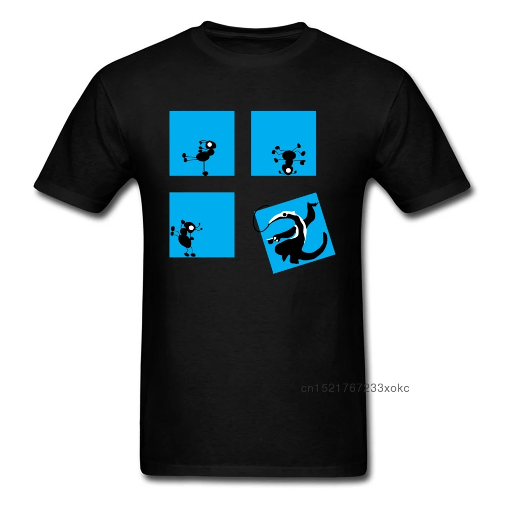 Муравьи вечерние футболки для мужчин в стиле хип хоп Детские черного и синего