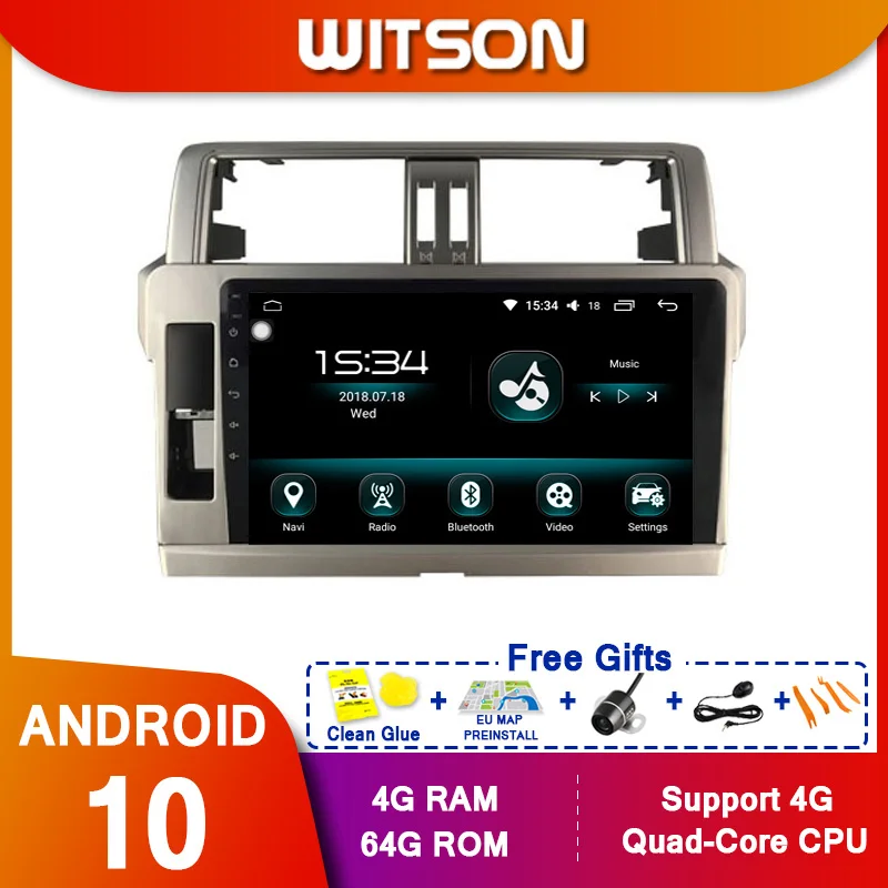 WITSON 10 2 &quotFULL HD сенсорный экран Android 0 Восьмиядерный Автомобильный GPS