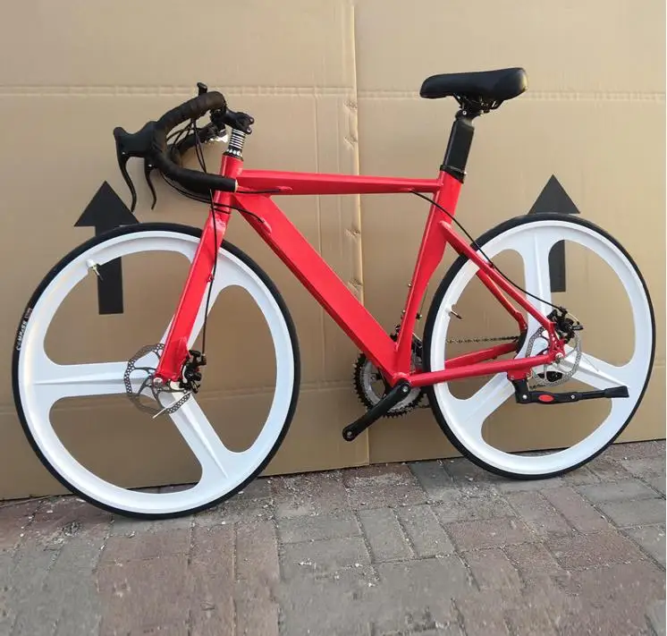 Велосипед дорожный 700C * 23 шоссейный велосипед man и женский 14 скорость дисковые