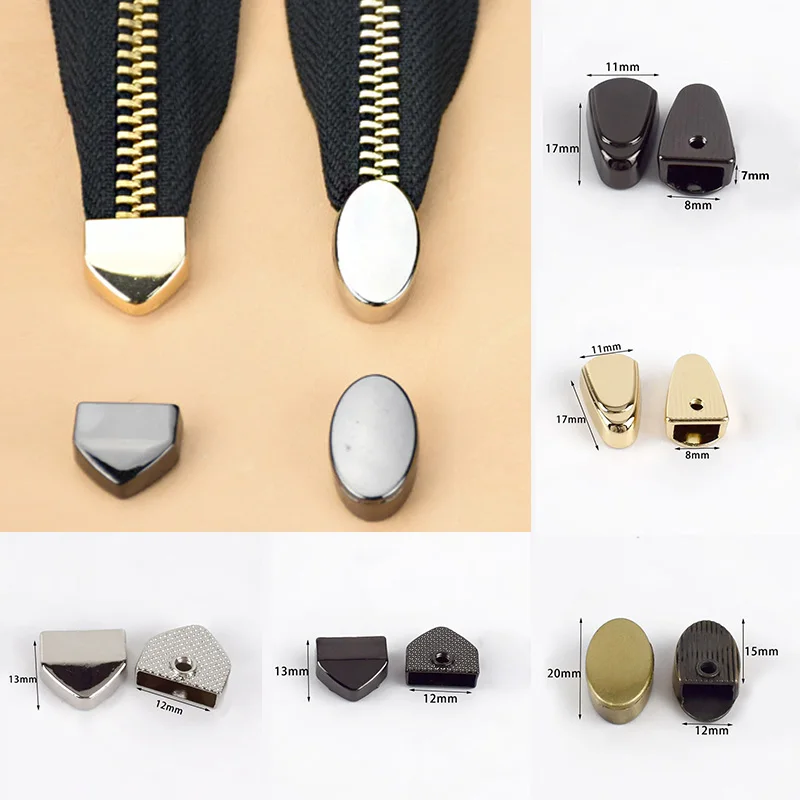 10 шт. тянуть нож тэйл-Лок пряжки с зажимом металлическая молния шнур единый