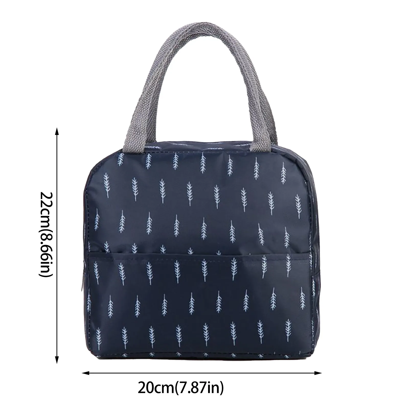 Изолированная сумка для ланча в офис переноски свежести пикника