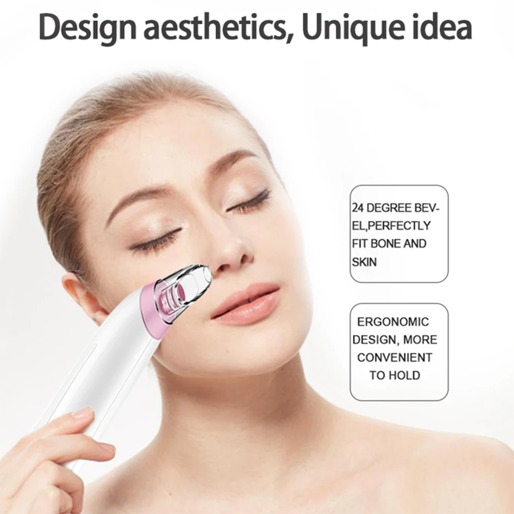 Blackhead Remover Vacuum Acne Pimple Black Spot Suction Electric Facial Pore Cleaner Facial Exfoliating Beauty Instrument