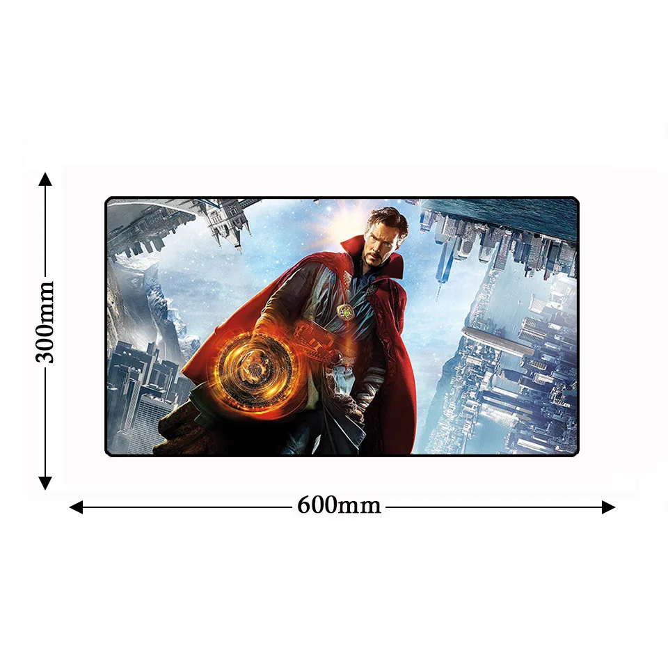 Большой коврик для мыши 600*300 мм с аниме Infinity War Marvel Avengerse противоскользящий