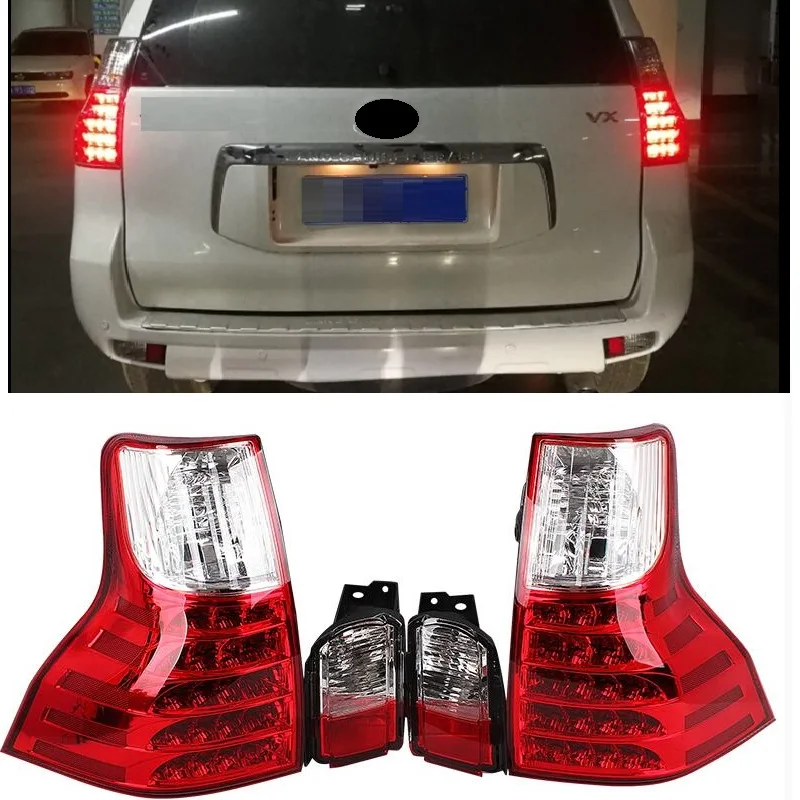 

CITYCARAUTO LED TAIL LAMP REAR LIGHTING PARKING SIGNAL BRAKE DRL FIT FOR PRADO 2010-2016 EXTERIOR AUTO ACCESSORIES REVERSE LAMP