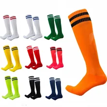 Chaussettes de football pour adultes, 13 couleurs, résistantes à l'usure, longues au-dessus du genou, base-ball, Hockey