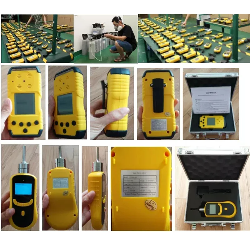 

portable 0-100%vol o2 gas detector