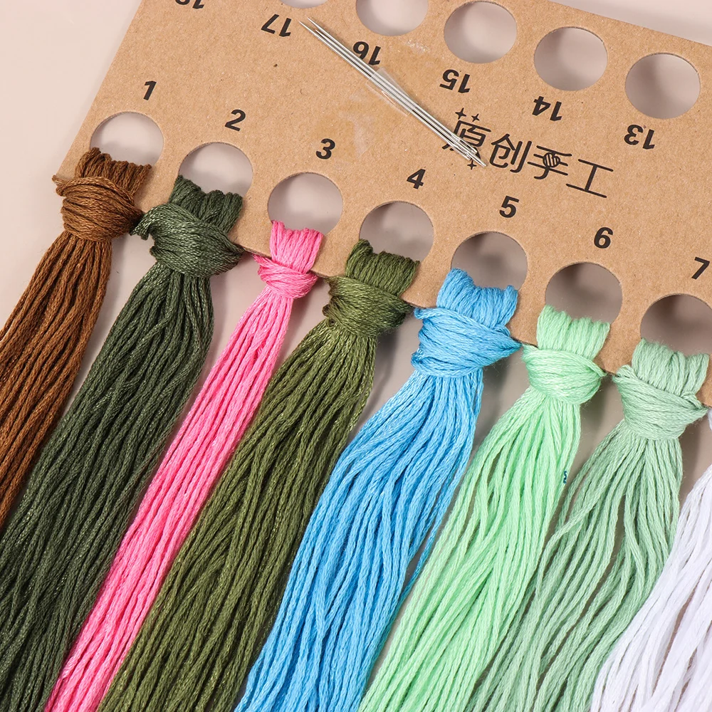 Набор для рукоделия Вышитый цветочный узор рукоделие начинающих вышивки