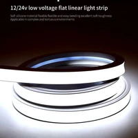 1224v flexible waterproof silicone led light strip silica gel soft lamp tube 1m 5m ip67 neon rope led light band