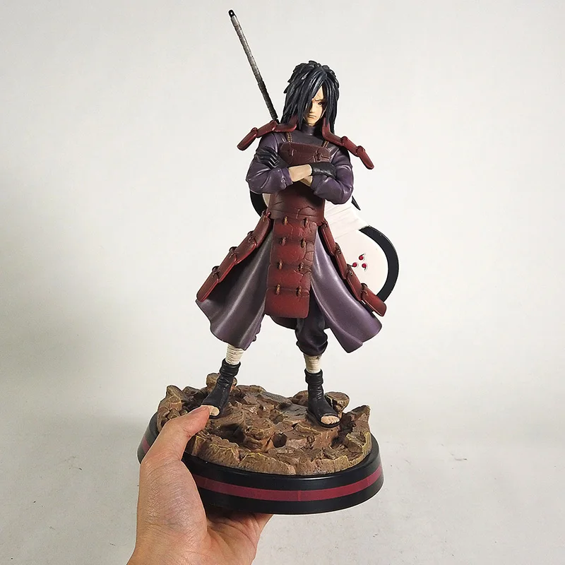 Аниме Uchiha Madara фигурка ПВХ Коллекционная модель игрушка Рождественский