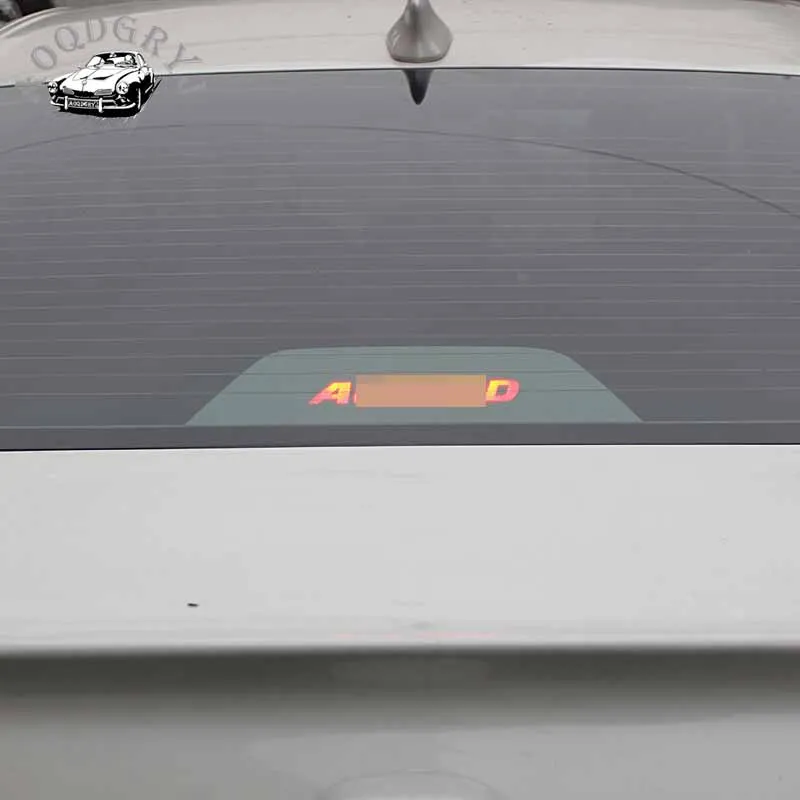 Декоративная наклейка на заднее окно и стоп светильник из АБС пластика подходит