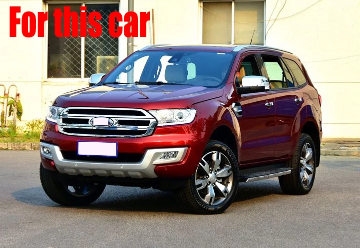 

Stainless Steel Rear Door Trunk Lid Below Cover Trim Exterior Molding Stickers For Ford Everest 2016 2017 2018