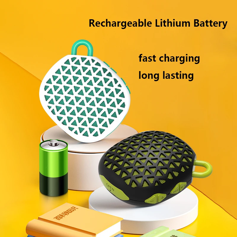 Портативный мини Bluetooth-динамик Бумбокс с зажимом сабвуфер сотовый телефон