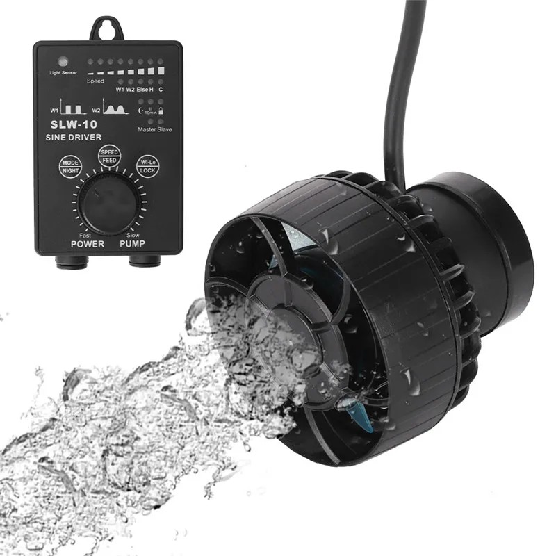 Водяной насос Jebao для аквариума бесшумная циркуляционная помпа с Wi-Fi SLW Series 10 Вт 20