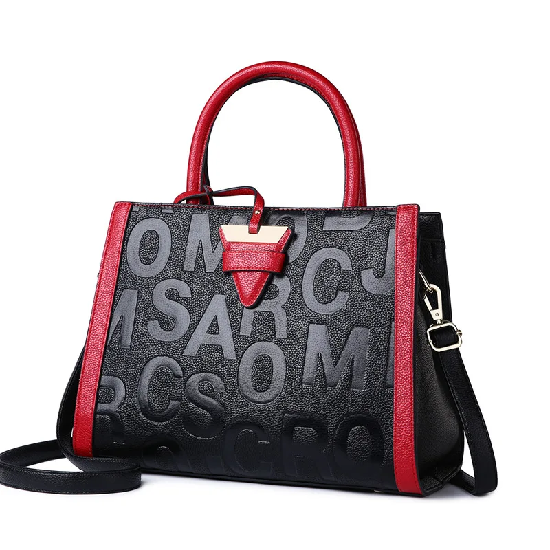 

100% Genuine Leather Handbags 2021 New Embossed Fashion Crossbody Large Capacity One-shoulder Cross-body Bag Designer Bags Cc Gg