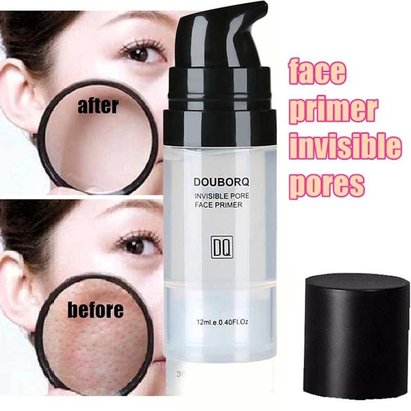 

Invisible Pores Makeup Primer Smooth Skin Primer Pores Disappear Face MakeUp Base Contains Vitamin A,C,E for Optimum Skin Health
