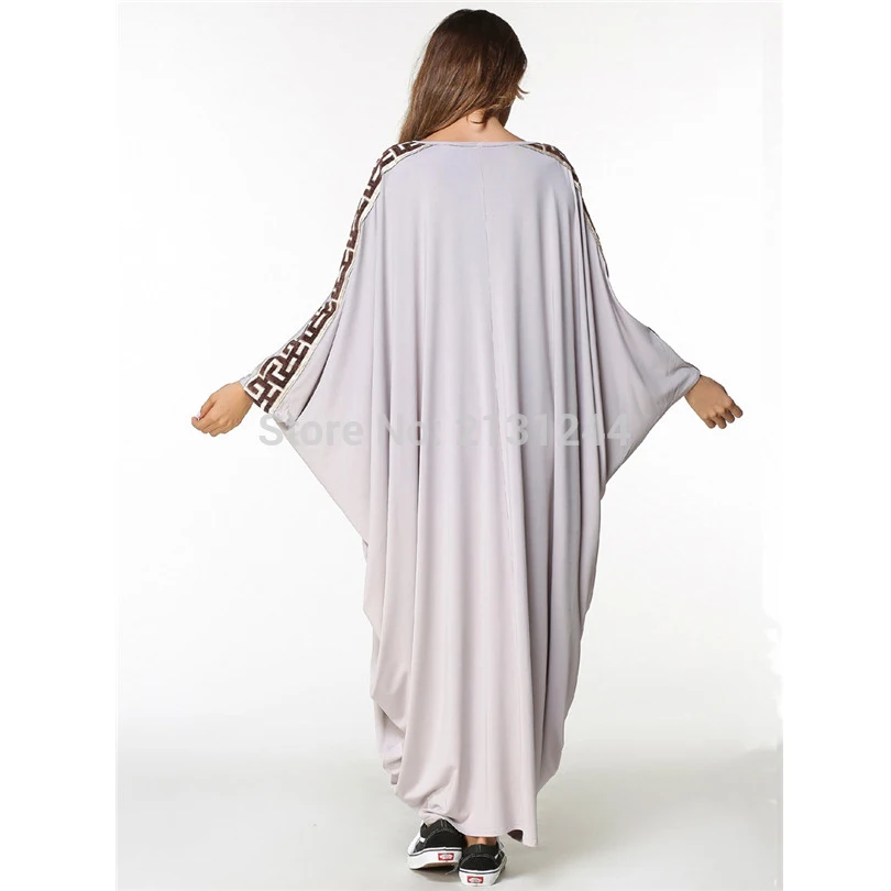 Размера плюс качество Новые Арабские элегантные свободные Кафтан Абая Исламская