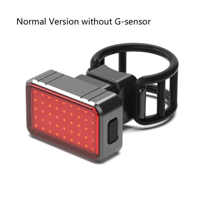 

USB Rechargeable LED Bike Flash Tail Rear Light Cycling 100LM Bicycle Taillight D2TC