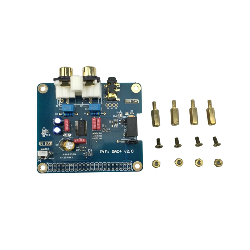 Raspberry Pi 4 Модель B PiFi DAC + V2.0 звуковая карта акриловый чехол аудио плата корпус RPI167 |