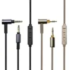 Удлинительный кабель для наушников с микрофоном, сменный аудиокабель для наушников, кабель для наушников с микрофоном, для MDR-10R, для,