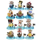 Экшн-фигурка пиратского корабля из ПВХ, 5-7 см, 6 шт.компл. OP, Тысяча солных и веселых Аниме, Пиратская лодка, модель, игрушки, подарки для детей