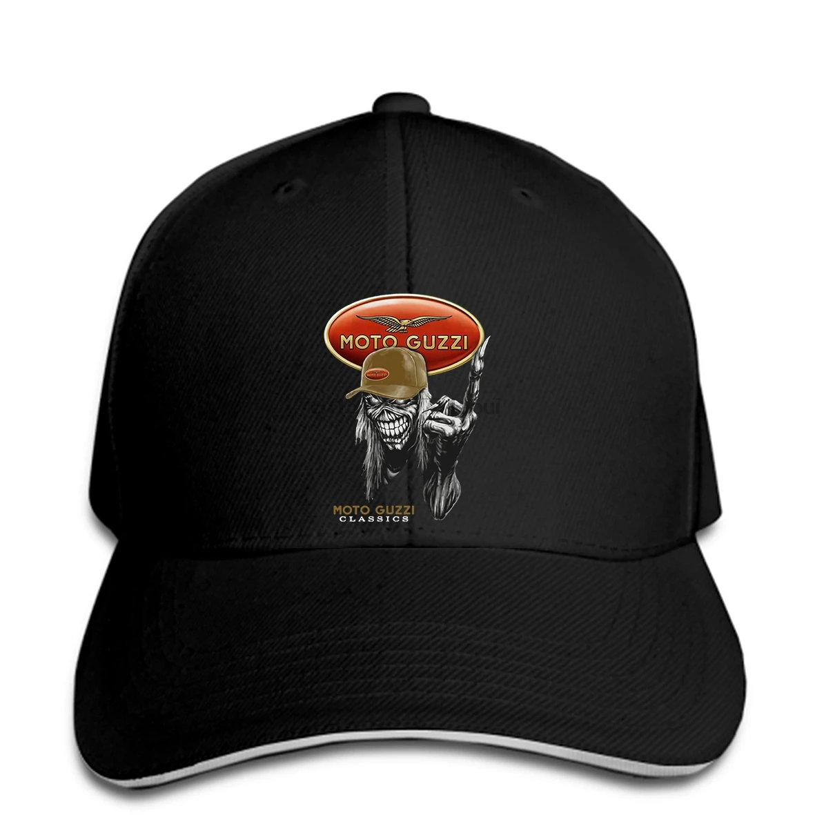 Baseball cap Moto Guzzi Classics Skull Man's - | Аксессуары для одежды