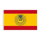 Испанский флаг полиции в Мадриде