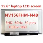 Дисплей 30pin для lenovo FRU NV156FHM-N48 NV156FHM N48 1920x1080 FHD eDP