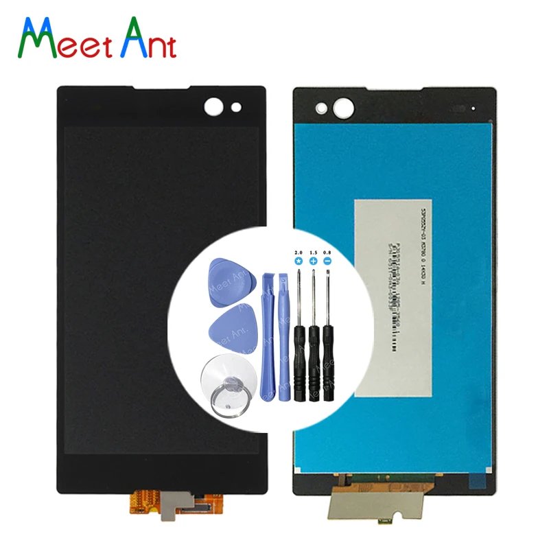 

High Quality 5.5" For Sony Xperia C3 D2502 D2533 LCD Display Screen With Touch Screen Digitizer Assembly + Tool