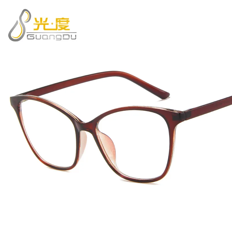 Женские оправы кошачий глаз Ретро стиль женская оправа прозрачные линзы для