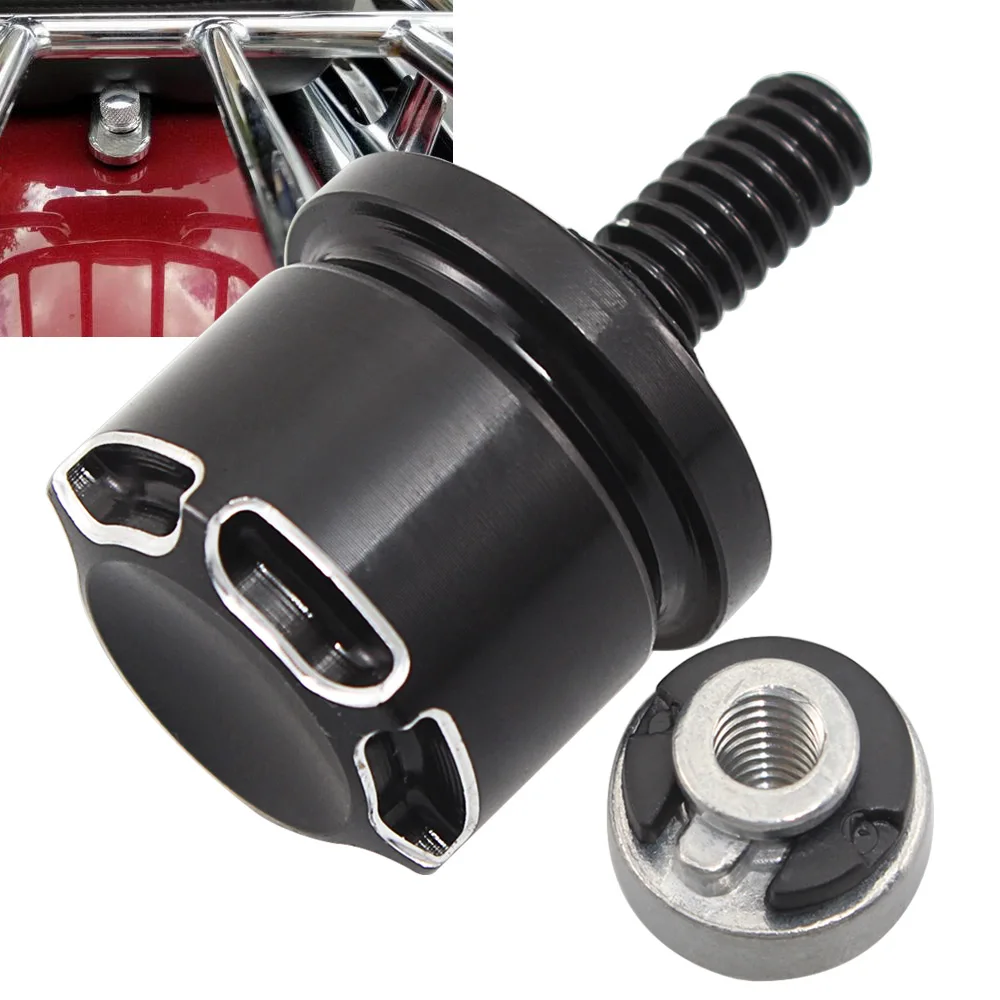 Задняя сиденье на крыле болт гайка винт ручка Крышка для Harley Sportster XL Dyna Bob Softail Fat Boy