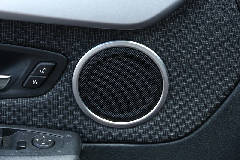 

Chrome ABS Door Speaker Ring Circle Trim For BMW X1 F48 2016/19 2 series Gran Tourer F45 F46 2015-18 For BMW X2 F47