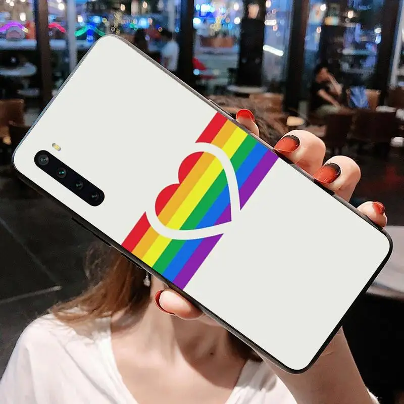 Радужный гей лесбиянок ЛГБТ гордость Сделай Сам чехол для телефона Xiaomi Mi 10 Pro lite Mi9