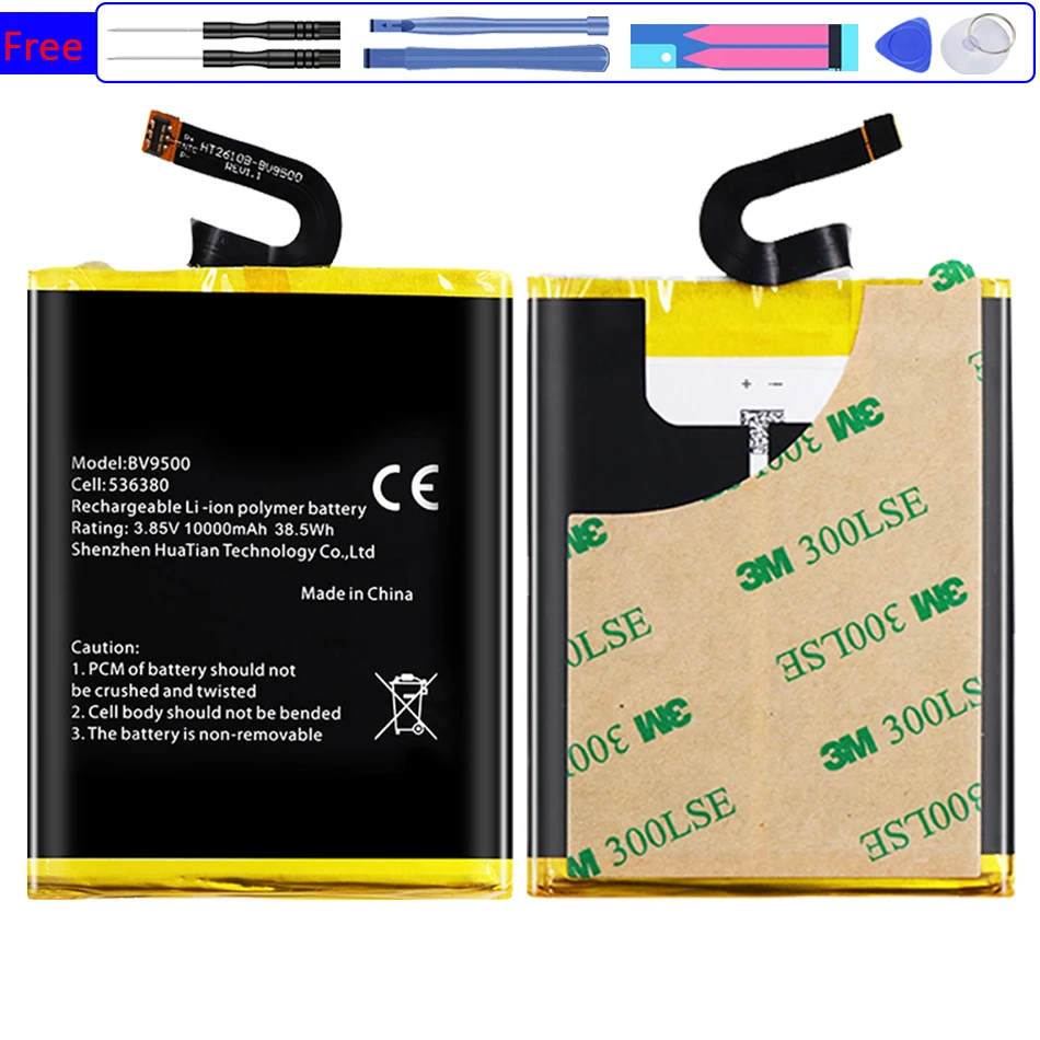 

Battery 10000 MAH For Blackview BV9500 / BV9500 Pro BV9500Pro Bateria