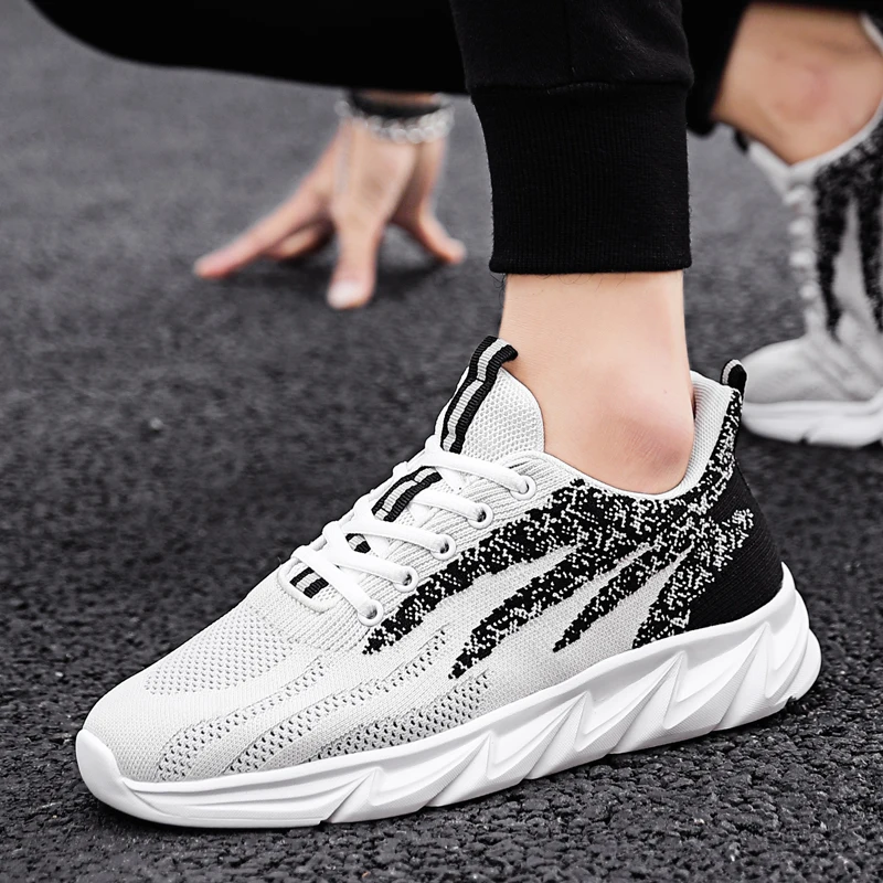 Damyuan Running Shoes Breathable Fashion Mens Sneakers 45 Lightweight Men's Outdoor Jogging Sports Shoes 44 Casual Shoes