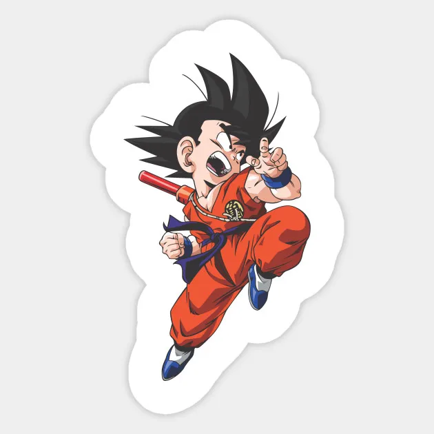 1 шт. GOKU Dragon Ball Dragonball Z наклейки для блокнота чемодан на колесиках рюкзак таблицы