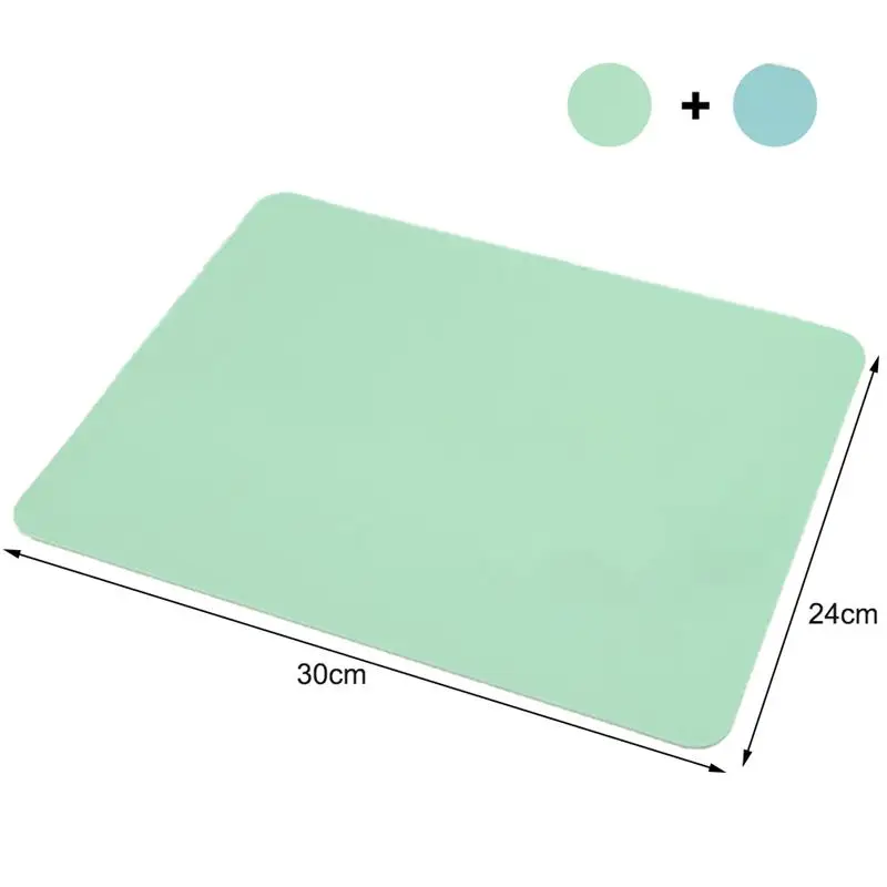 

PU Mouse Pad Non-Slip Gaming Mouse Pad Waterproof Anti-Scratch Double Sided Computer Mice Mat For PC Laptop Desktop