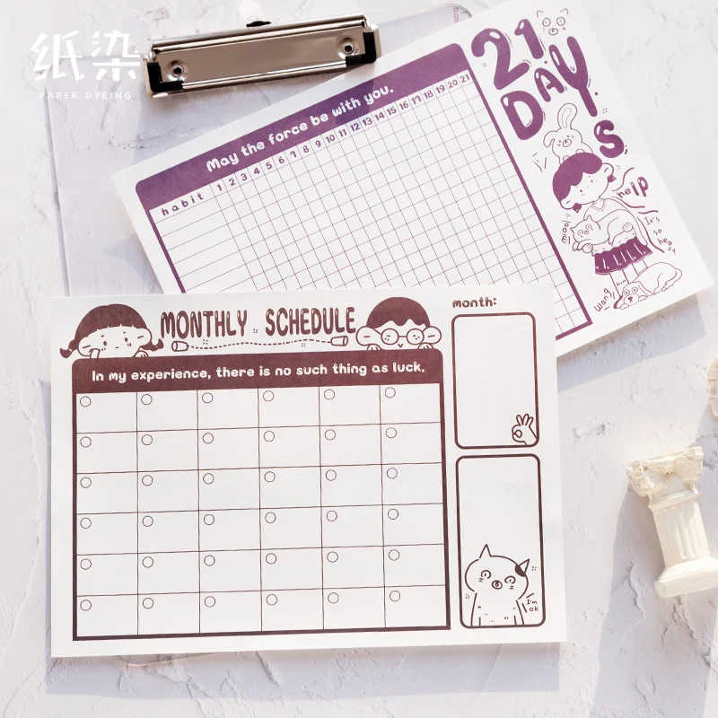 Крафт-бумаги липкий блокнот для заметок канцелярские блокноты листы почтовый