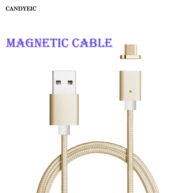 

CANDYEIC Magnetic Charger For Xiaomi Redmi 6pro Cable Redmi 6 Micro USB Cable For Redmi 5 4 3 Magnetic Cable USB Fast Charging