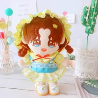 yellow daisy dress suit 20cm baby clothes star doll dressup