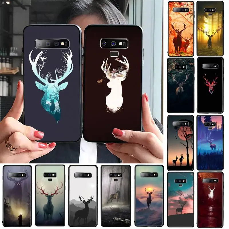 

TOPLBPCS Deer Hunting Camo Phone Case For Samsung Galaxy S20 S10 Plus S10E S5 S6 S7edge S8 S9 S9Plus S10lite 2020