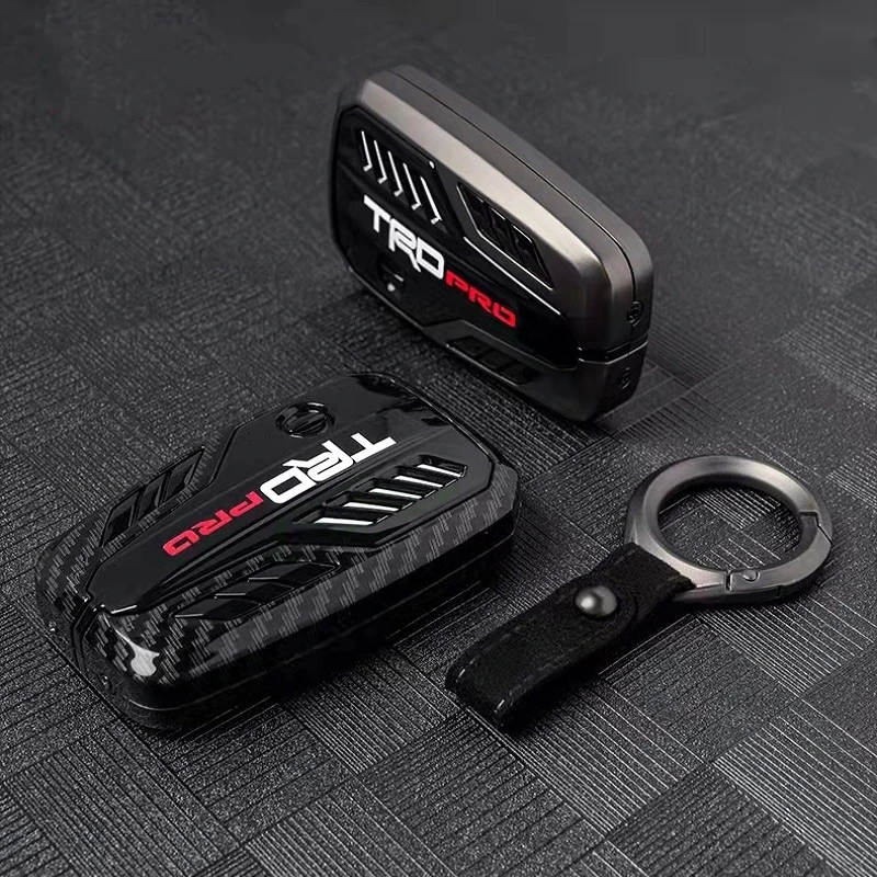 

Car Key Cover Case Shell Fob Keychain Bag For TOYOTA CROWN CH-R CAMRY MARKX COROLLA VITO PRADO LAND CRUISER C X RAV 4 HIGHLANDER