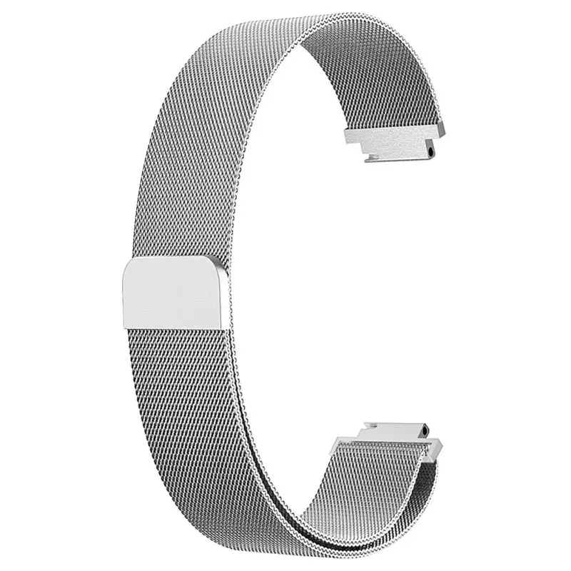 S Замена Миланская петля для Fitbit Inspire магнитный браслет из нержавеющей стали Betl для Fitbit Inspire HR/ace2 Band - Цвет: S