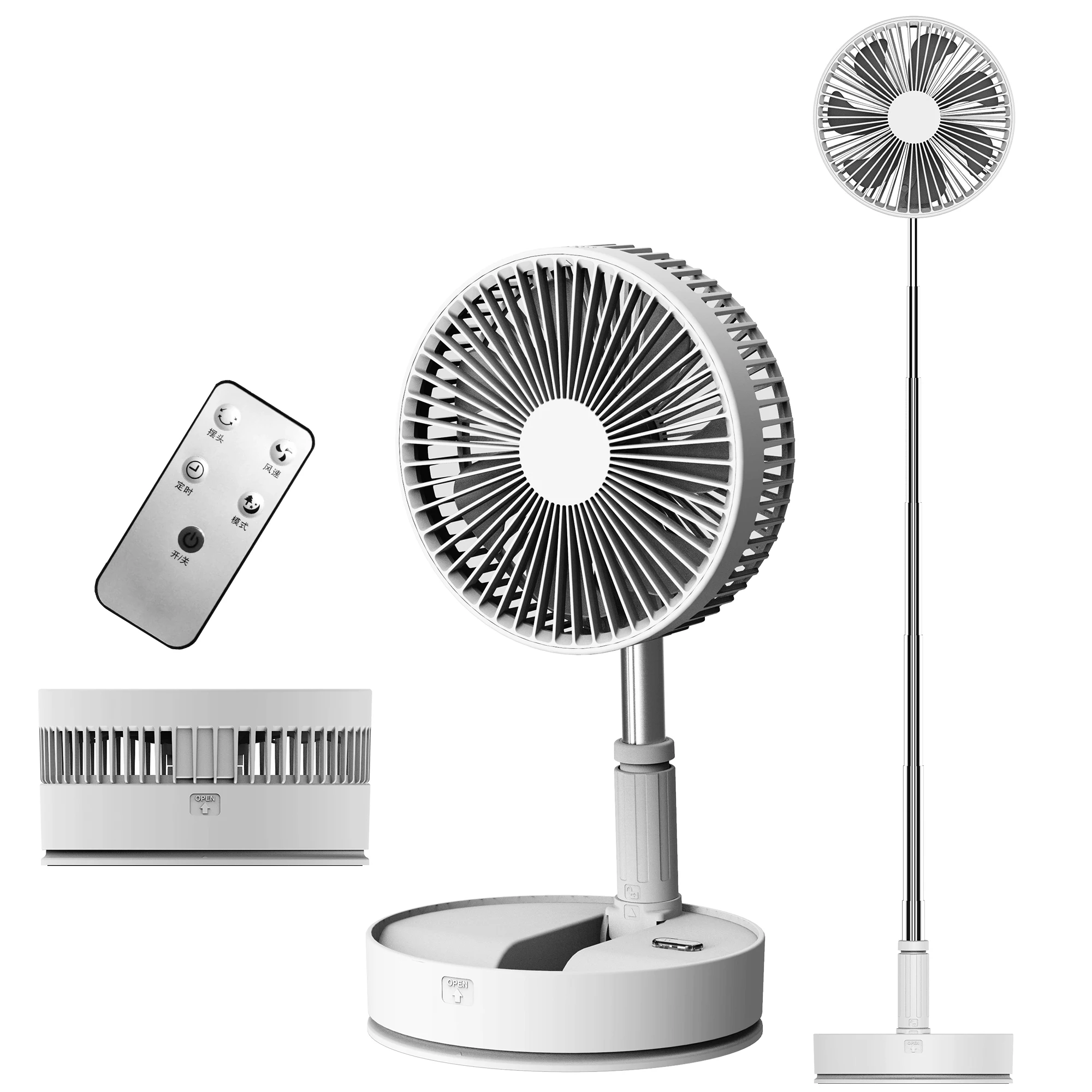 Youpin Adyss P11 Портативный выдвижной зарядка через USB вентилятор с защитой от