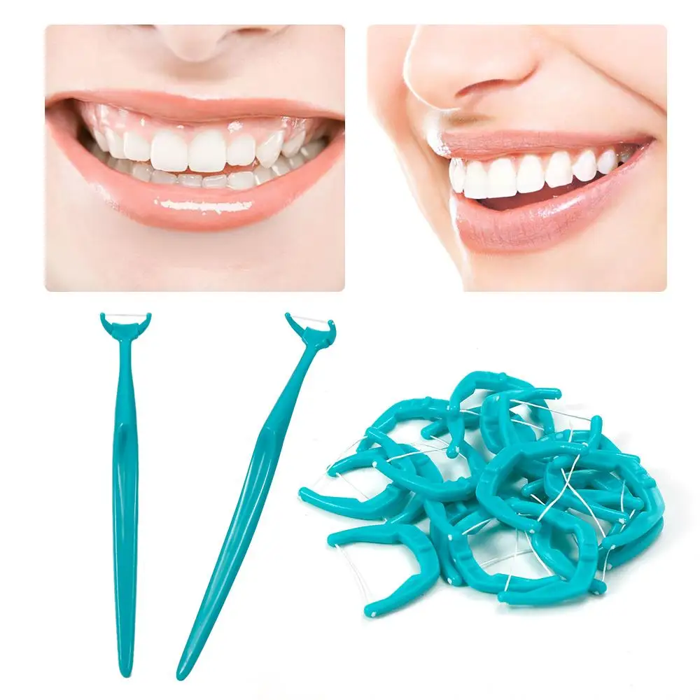 

Многоразовая зубная нить 20 шт./лот, межзубная щетка, зубочистка, стоматологическая проволока, гигиена полости рта, инструменты для отбелива...