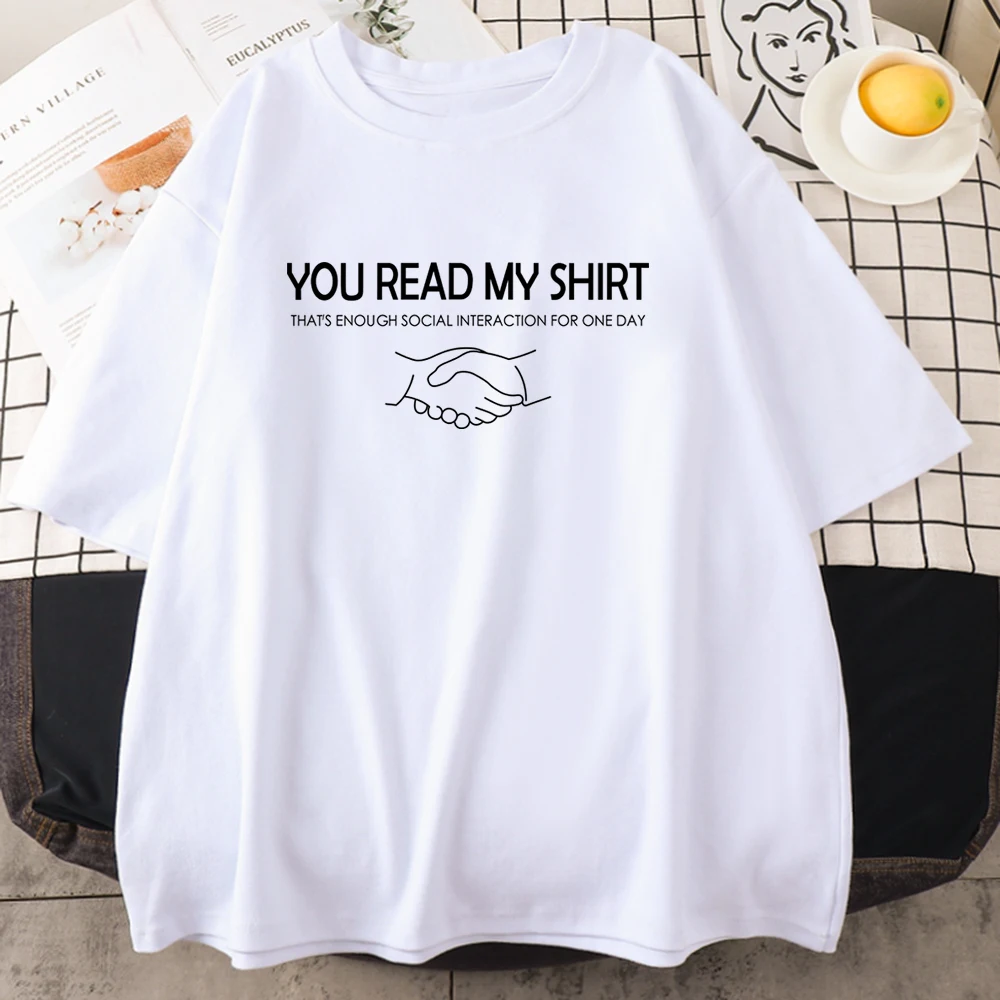 Мужская футболка с надписью YOU READ MY SHIRT повседневная крутая короткими рукавами